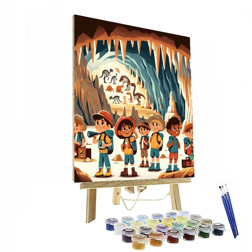 Cave Explorers Expedition DIY Paint By Numbers