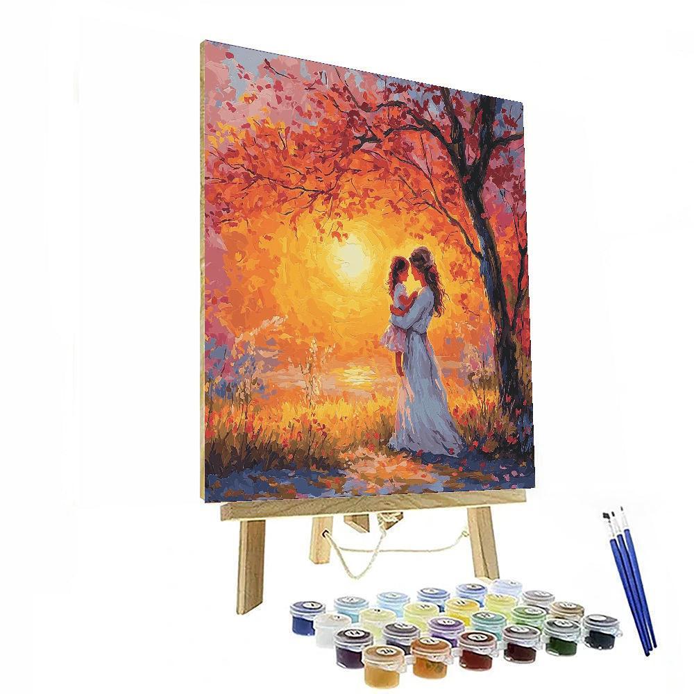 Sunlit Hugs DIY Paint By Numbers