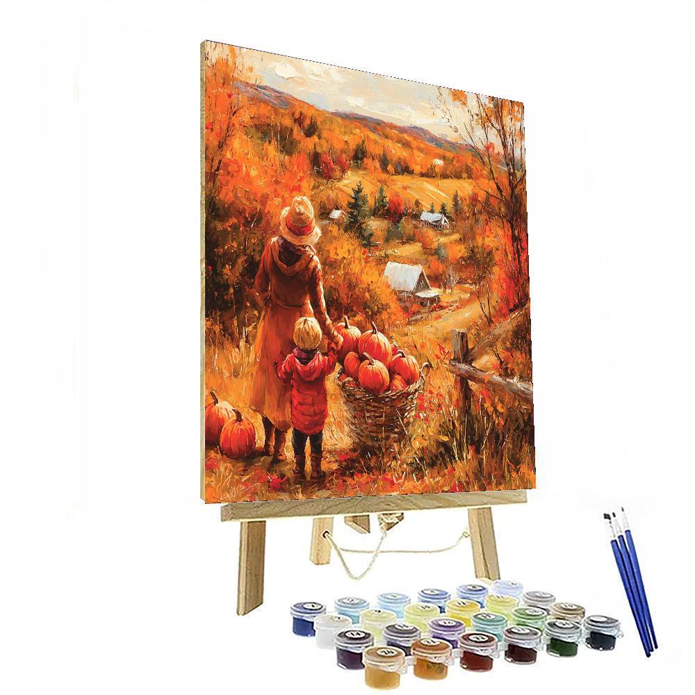 Harvest Of Joy Painting Number Kit