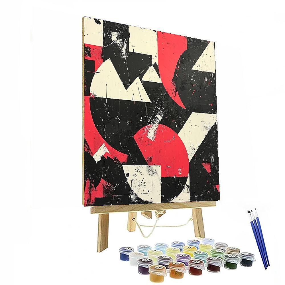 Banksy Inspired Blind Consumption  Paint By Numbers Kits