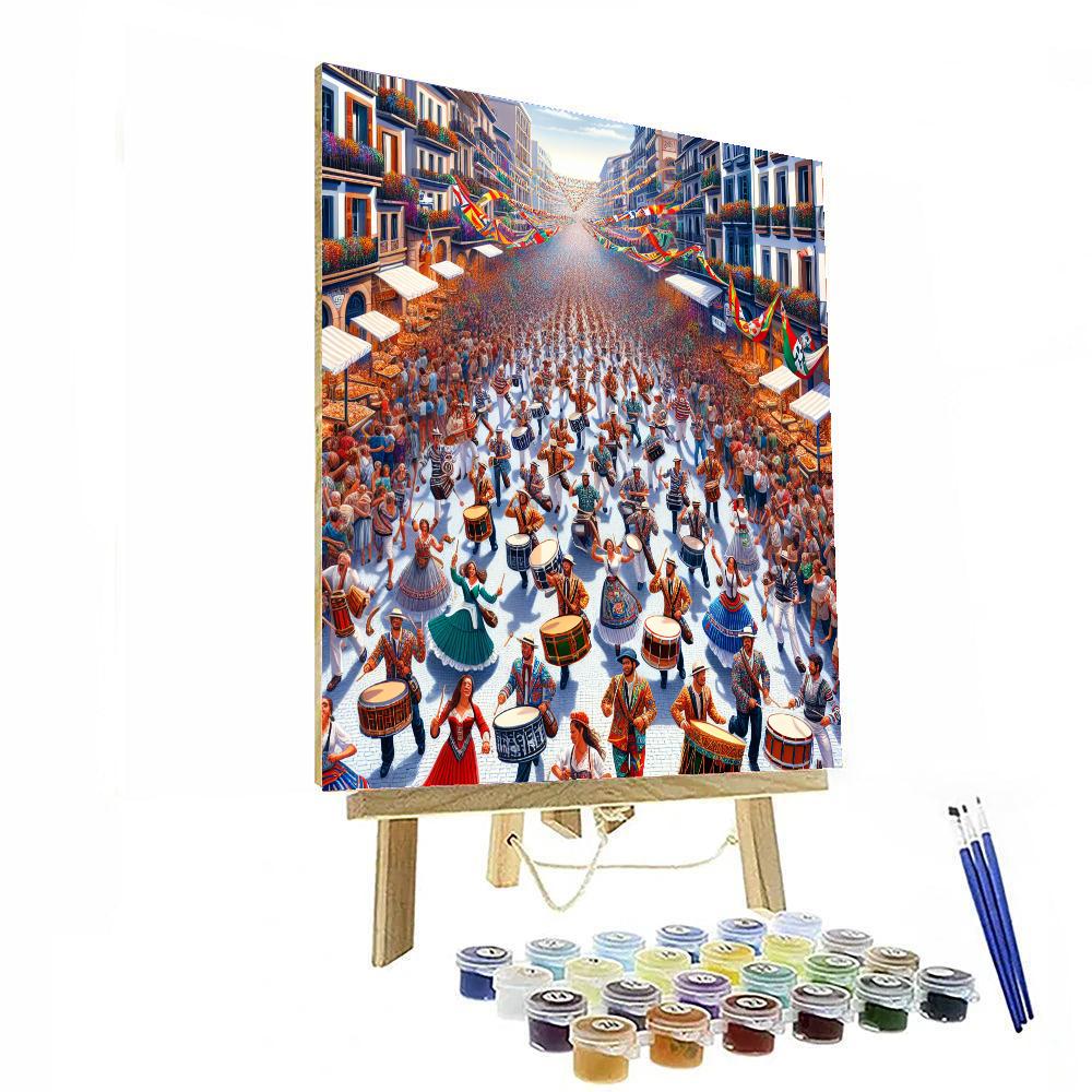 Festival De San Sebastián Painting By Numbers Kit