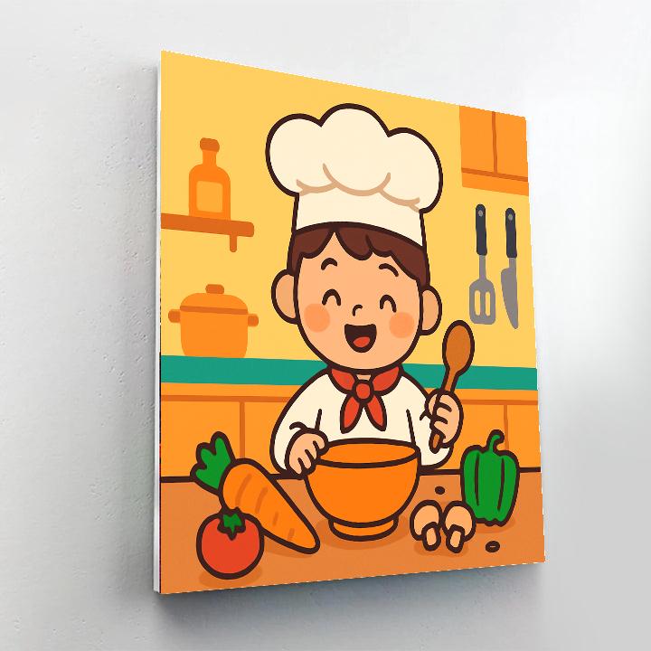 Culinary Chef's Adventure Paint By Numbers