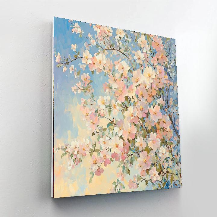 Edgar Degas Inspired Elegance Of Blossoms  Paint By Numbers Kits