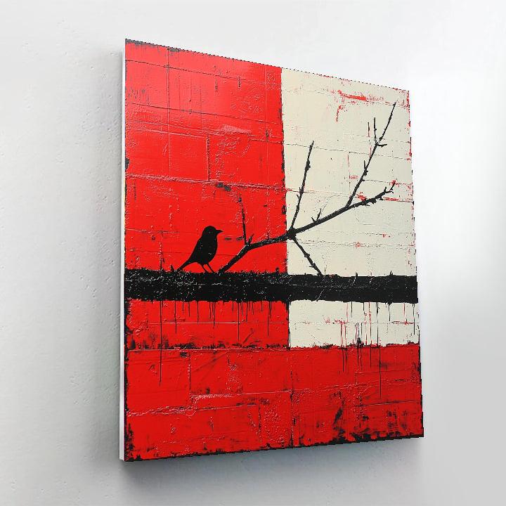 Banksy Inspired The Silent Protest  Numbered Painting Kits