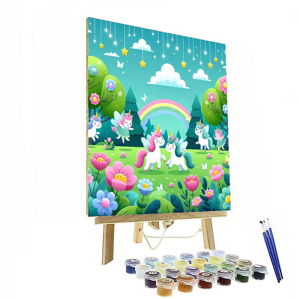 Magical Creature Encounter Paint By Numbers