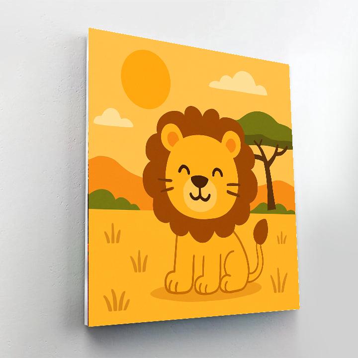 Animal Planet Safari Paint By Numbers