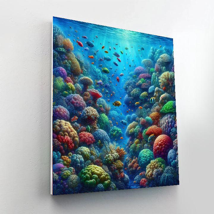 Stunning Undersea Wonders Numbered Painting Kits