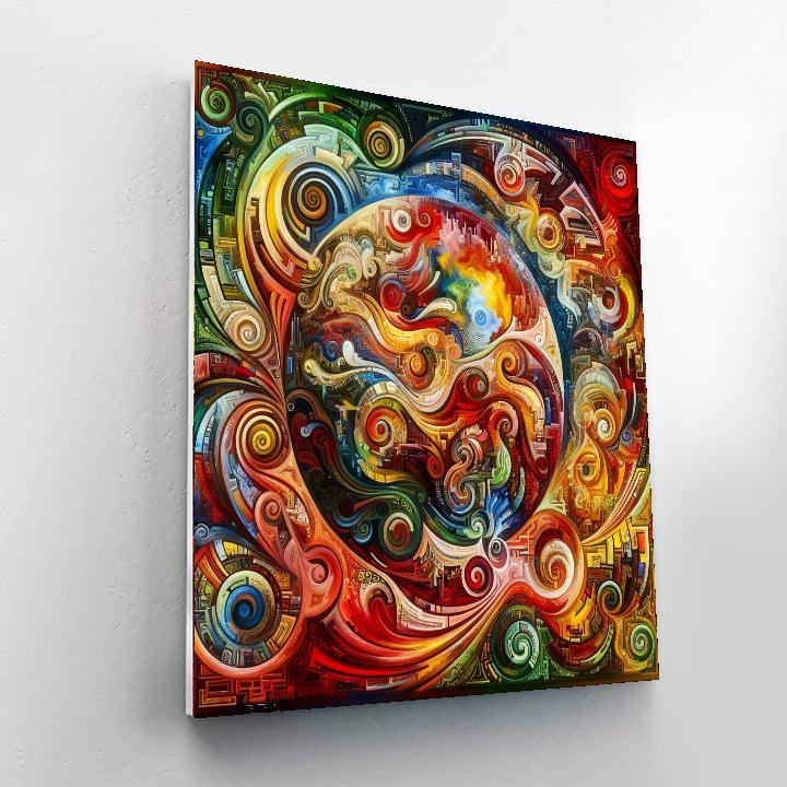 Cultural Kaleidoscope Adventure DIY Paint By Numbers