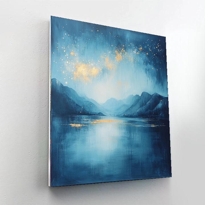 Zhao Mengfu Inspired Elysium Of Celestial Dreams  Paint By Color