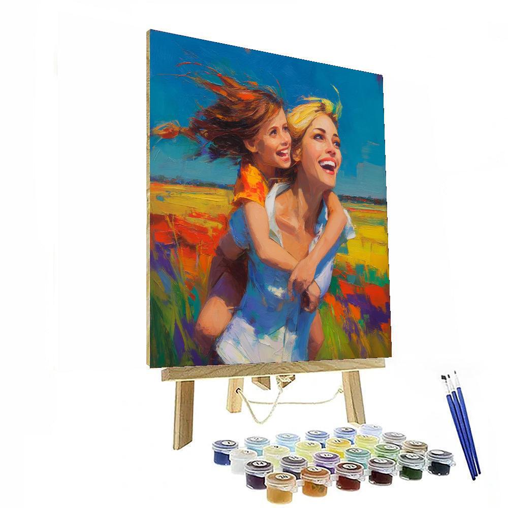 Love Blossoms Number Painting