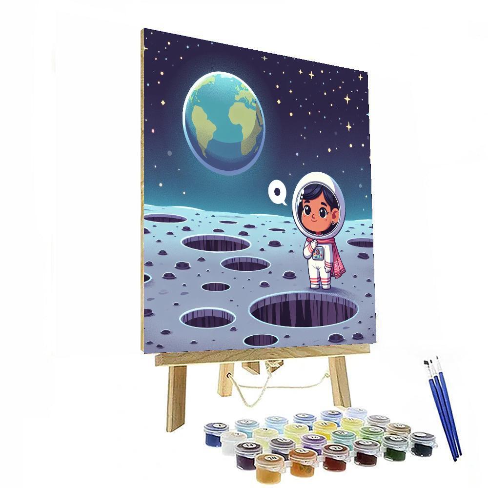 Lunar Light Adventure Painting Number Kit