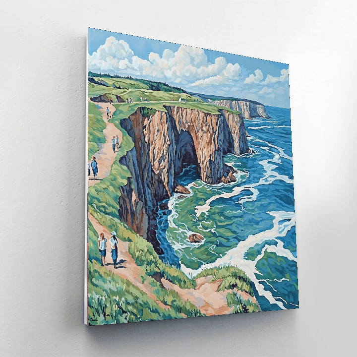 The Bay Of Fundy DIY Paint By Numbers