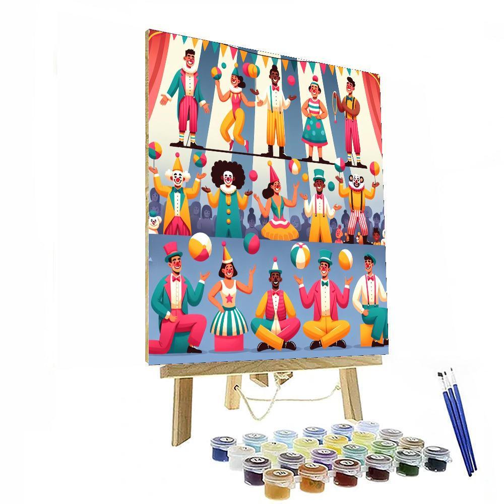 Circus Wonders Extravaganza Paint By Number