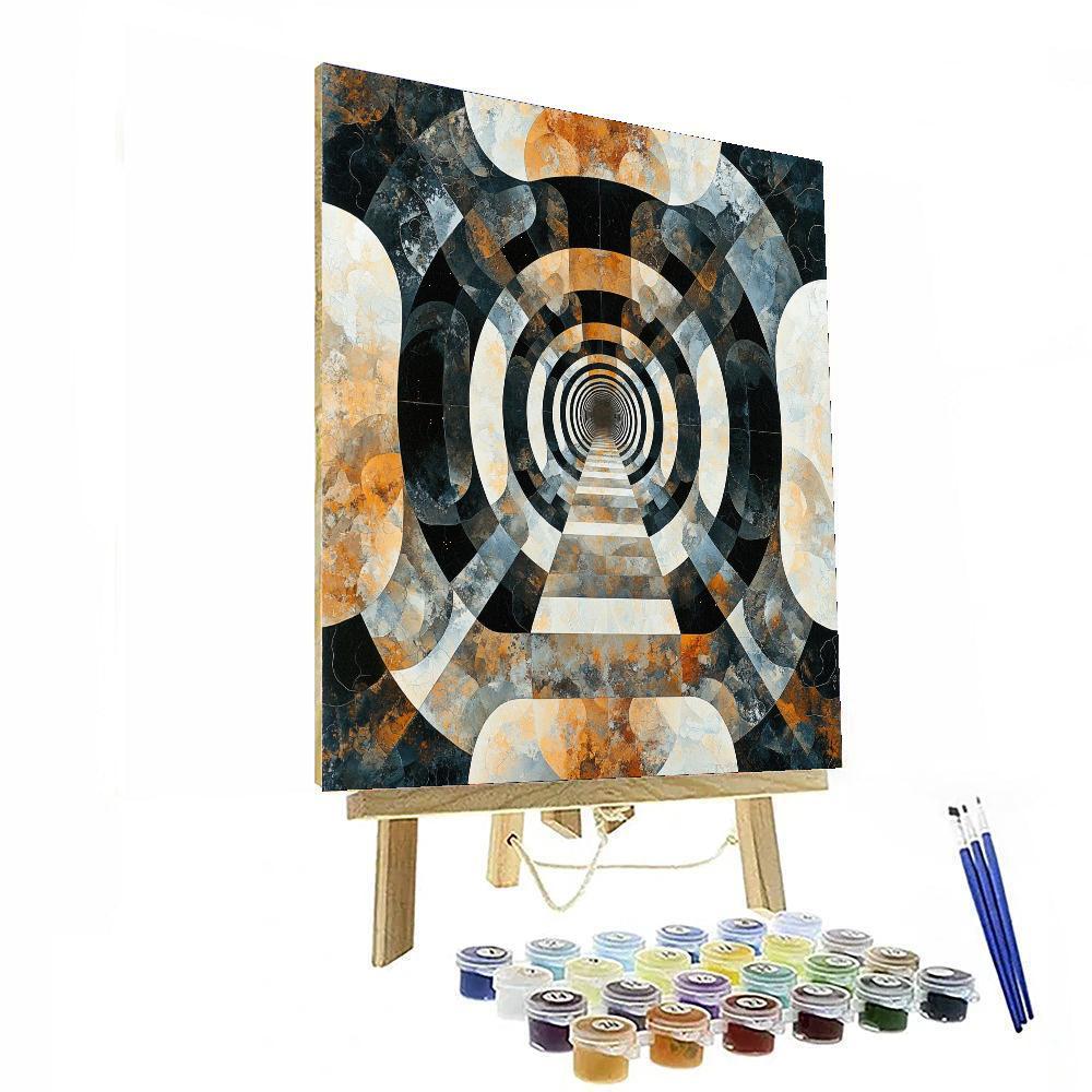 M.C. Escher Inspired Infinite Symmetry  Paint By Numbers Kits