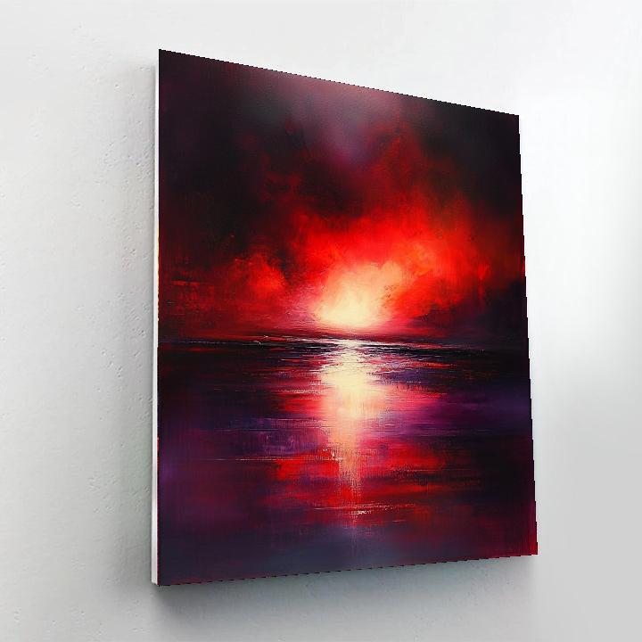 Caravaggio Inspired Vibrant Melancholy  Painting By Numbers Kit