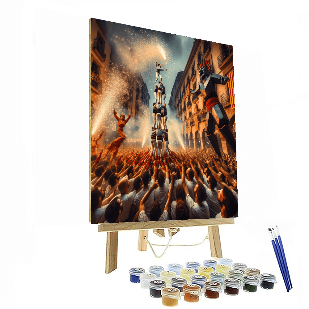 La Mercè Festival - Spain Numbered Painting Kits