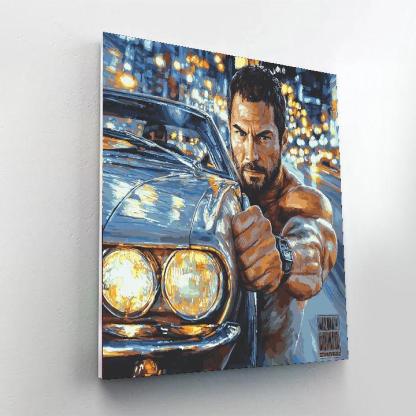 Vin Diesel: Driving The Pulse Of Fast & Furious Numbered Painting Kits