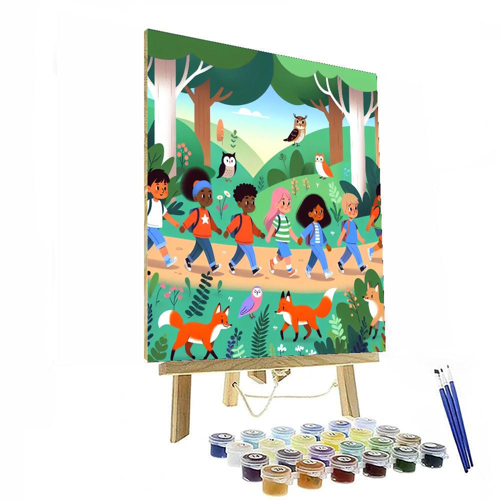 Forest Whisperers Paint By Numbers Art