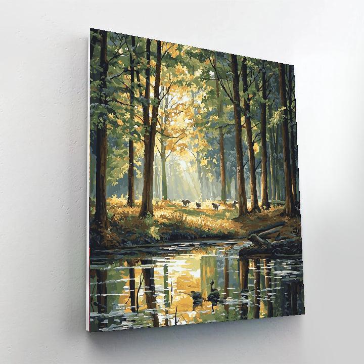 Nature’s Heartbeat Number Painting