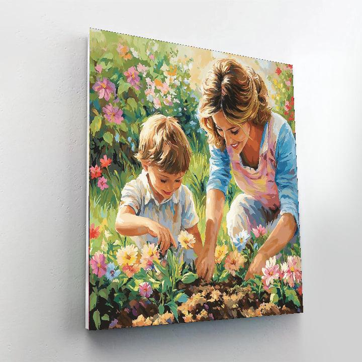 Springtime Nurture Paint By Color