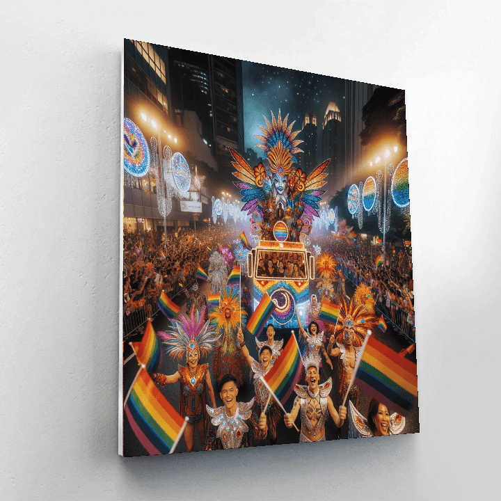 Sydney Gay And Lesbian Mardi Gras - Sydney Numbered Painting Kits