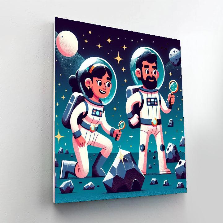 Galactic Treasure Hunters Paint By Numbers Kits