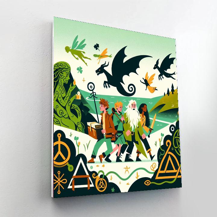 Celtic Legend Quest DIY Paint By Numbers