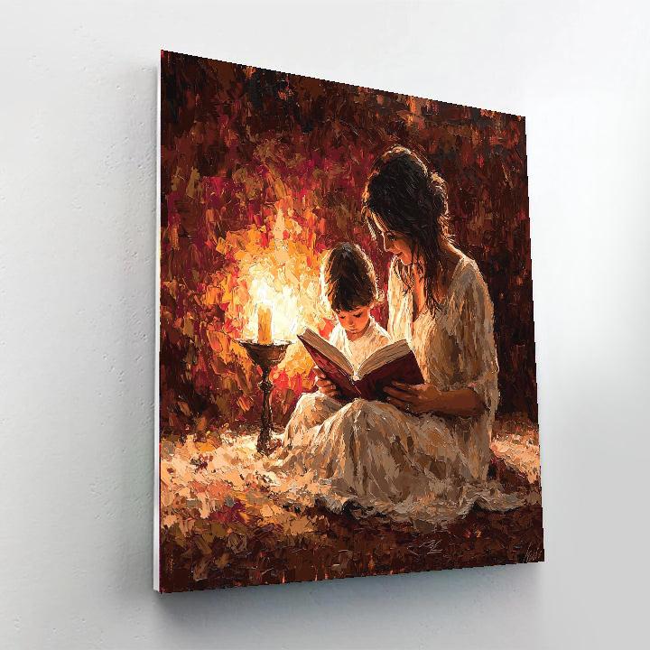 Stories By Candlelight Paint By Number