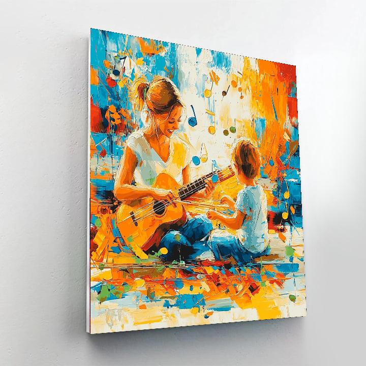 The Rhythm Of Love Number Painting