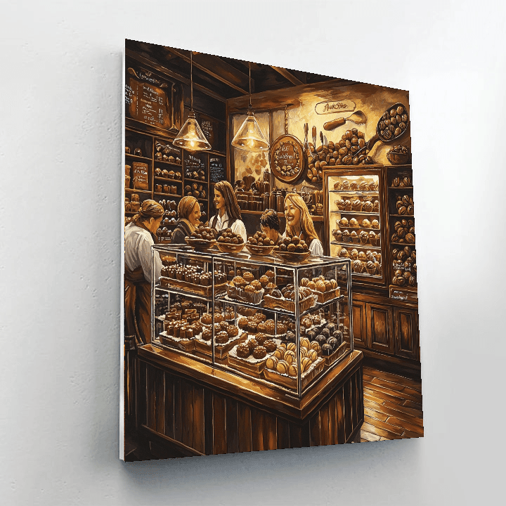 Chocolaterie Puyricard - Marseille Numbered Painting Kits