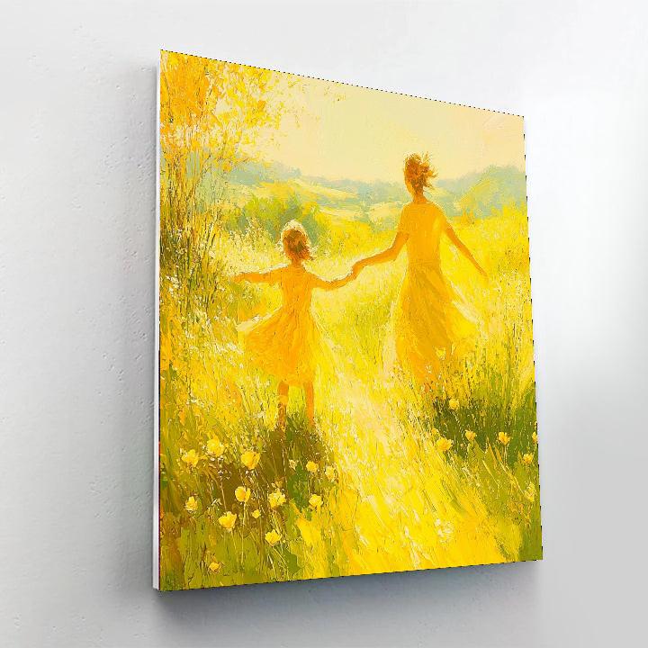 Chasing Sunbeams Paint By Color