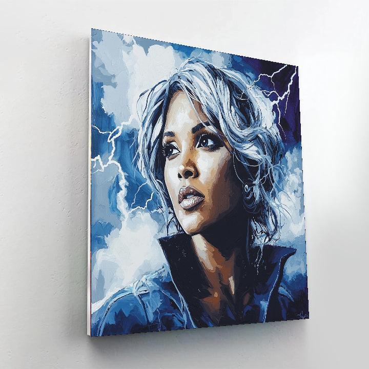 Halle Berry: Storm's Gale Of Electrifying Talent Numbered Painting Kits