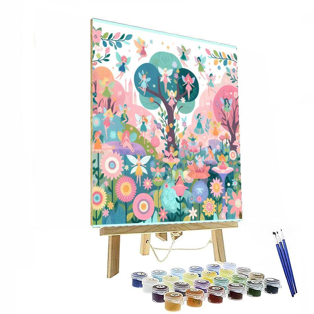 Fairy Garden Magic Paint By Numbers Art
