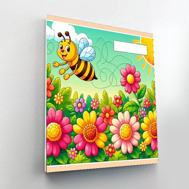 Happy Honeybee Adventure Paint By Numbers