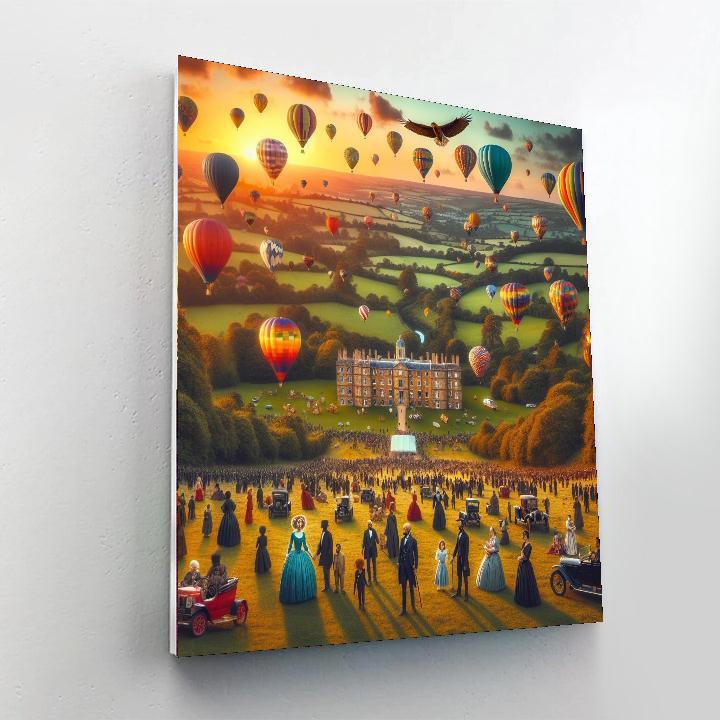 International Balloon Fiesta - United Kingdom DIY Paint By Numbers