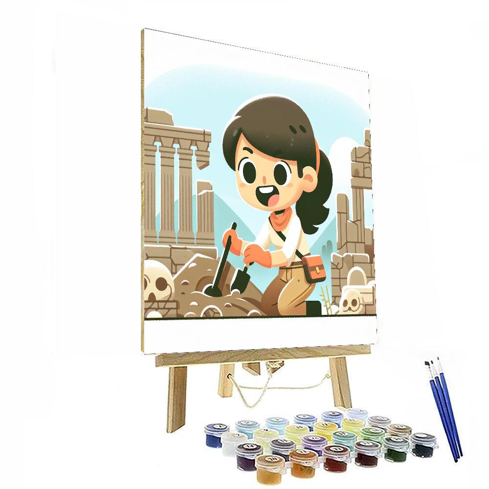 Ancient Civilization Journey Painting Number Kit