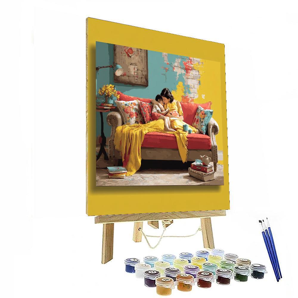Mommy's Cuddle Time Paint By Numbers Kits