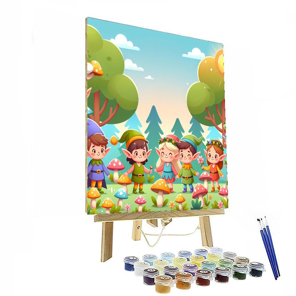 Mystical Elves Paint By Number