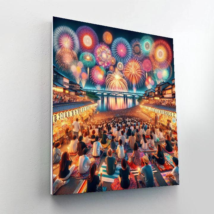 Nagaoka Fireworks Festival - Japan Paint By Numbers