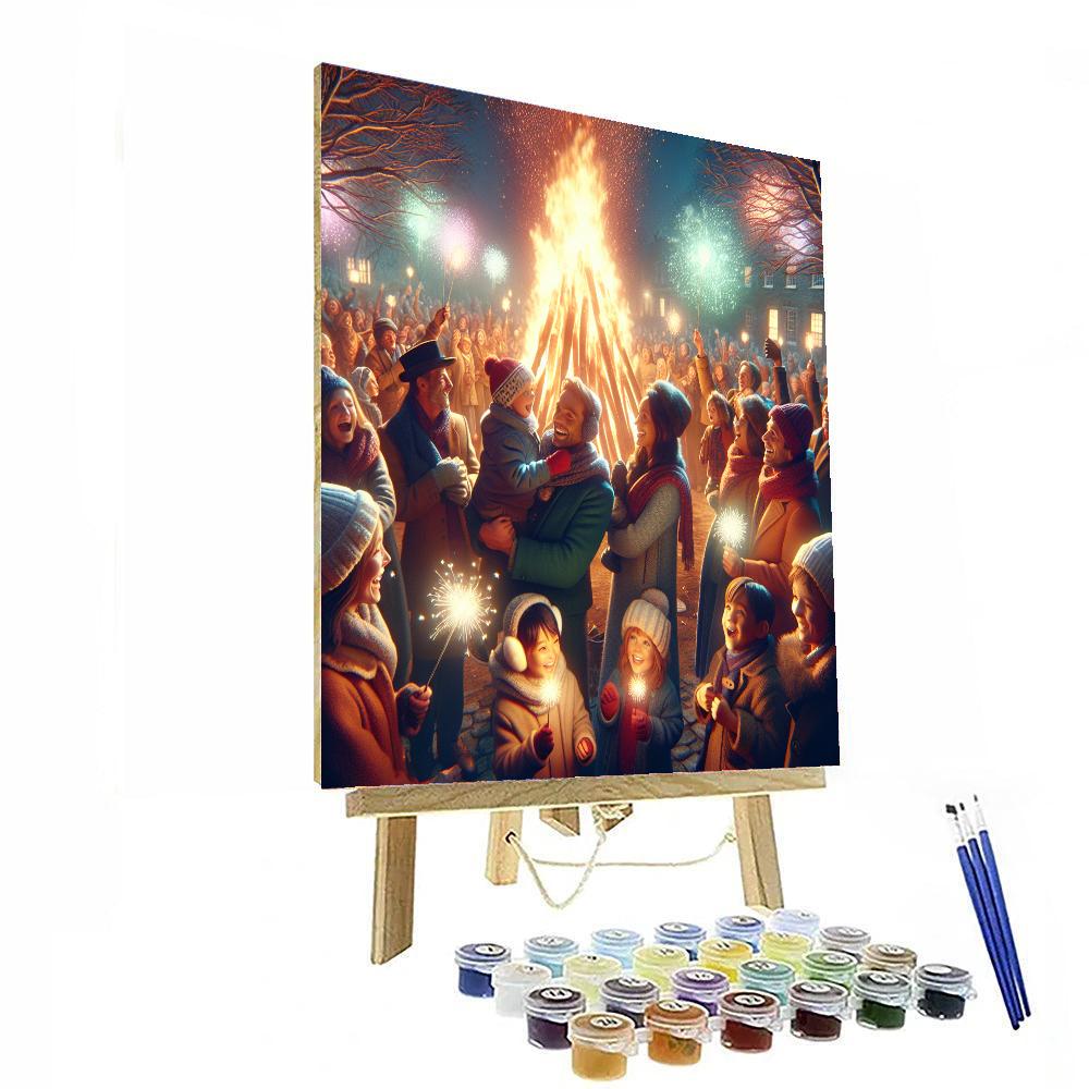 Bonfire Night - United Kingdom Paint By Numbers Kits