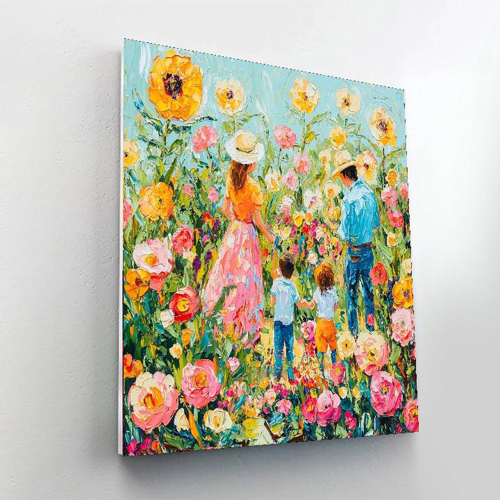 Mother's Garden Of Dreams Paint By Numbers Kits