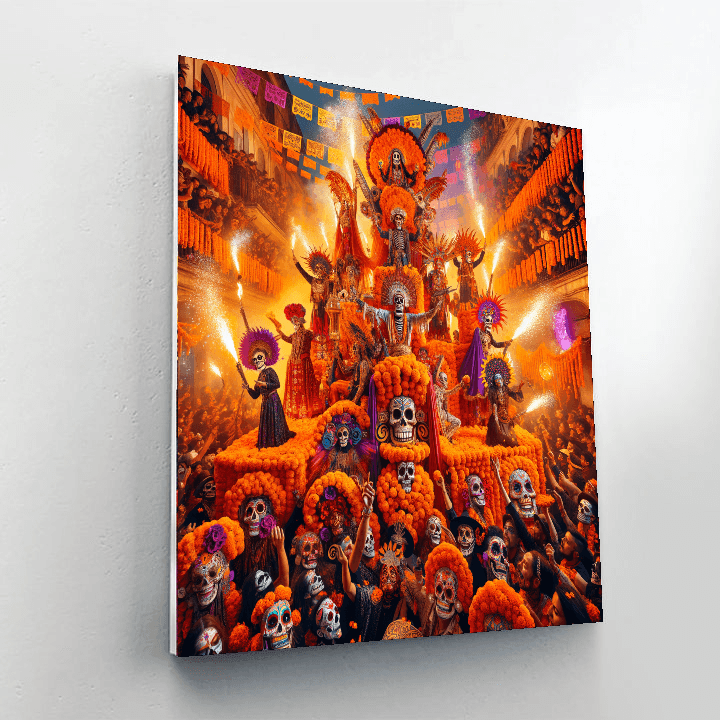 Dia De Los Muertos - Oaxaca, Mexico Paint By Number