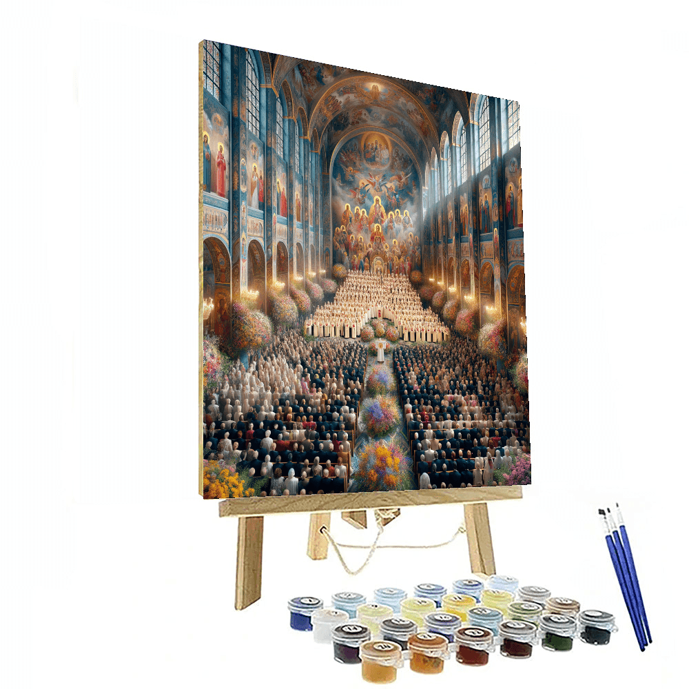 Moscow Easter Festival - Russia Paint By Number