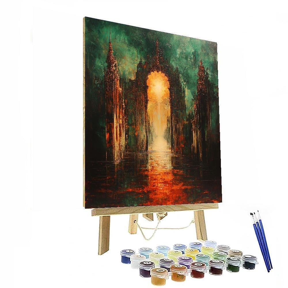 Caravaggio Inspired Harmonic Tension  Painting By Numbers Kit