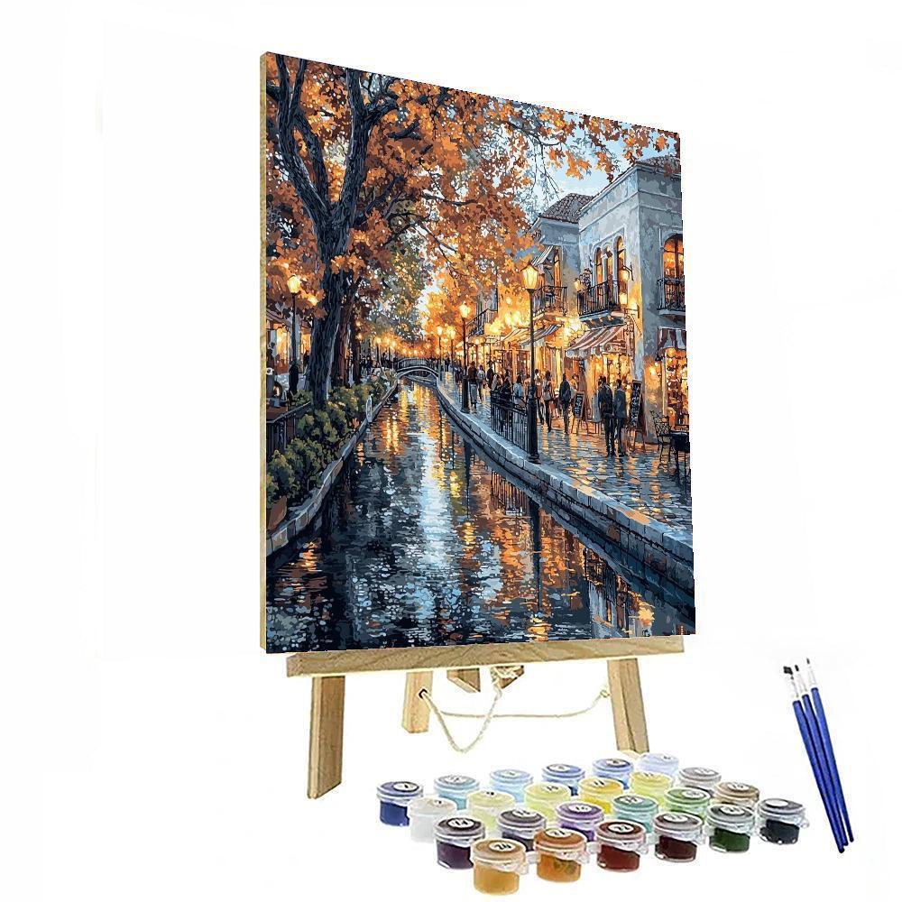 Königsallee - Düsseldorf Paint By Number