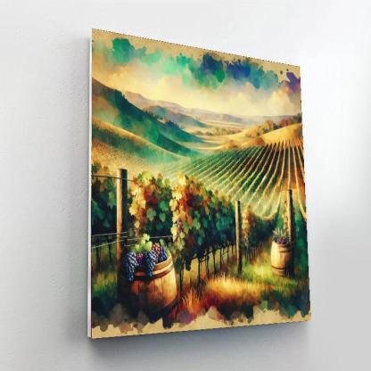 Wine's Vineyard Reverie Paint By Numbers Kits