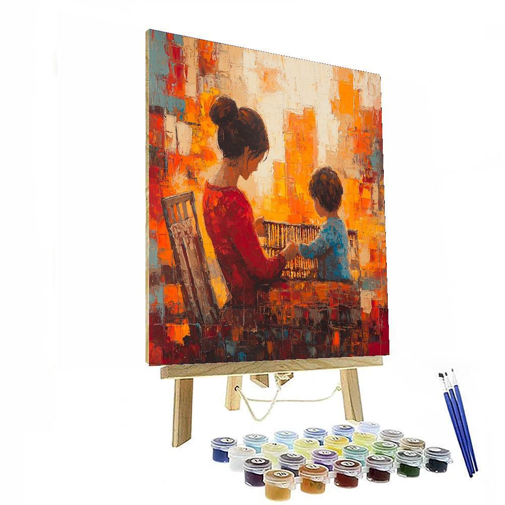 Tapestry Of Time Number Painting