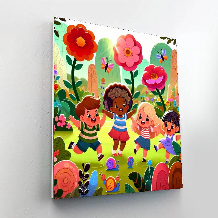 Wonderland Garden Exploration Paint By Numbers