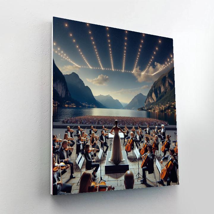 Lugano Festival - Switzerland Paint By Number