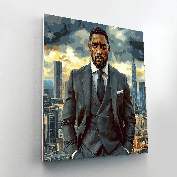 Idris Elba: The Charismatic Force Of British Cinema Paint By Color